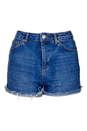 Topshop Petite Turn Up Girlfriend Shorts
