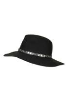 Topshop Multi Stud Trim Fedora