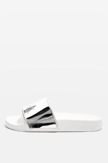 Topshop Logo Slider Shoes By Ivy Park