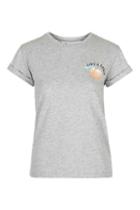 Topshop Petite Life's A Peach Tee