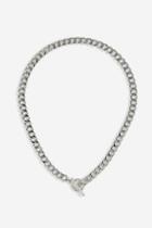Topshop *chunky Chain T-bar Necklace