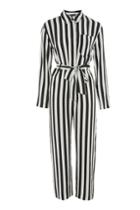Topshop Humbug Striped Boiler Suit Romper