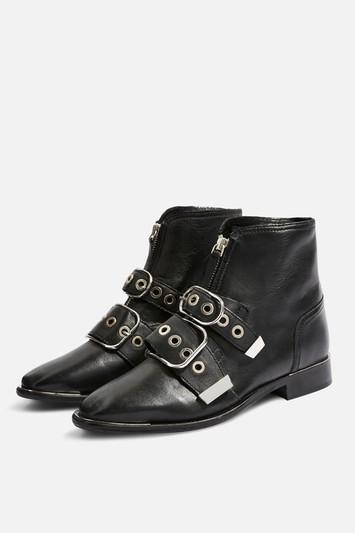 Topshop Wide Fit Alex Boots