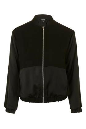 Topshop Matte Shine Bomber