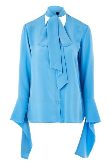 Topshop Oversized Sash Blouse By Boutique
