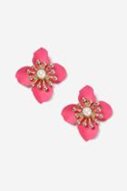 Topshop Floral Stud Earrings