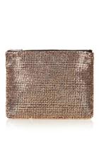 Topshop Metal Embelished Clutch