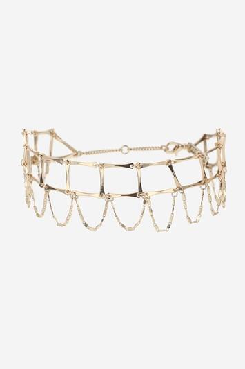 Topshop Cage Loop Choker