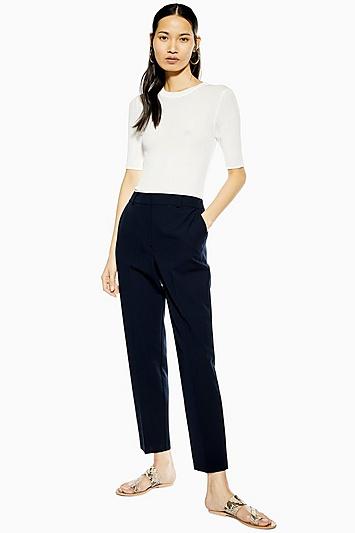 Topshop Blue Smart Trousers