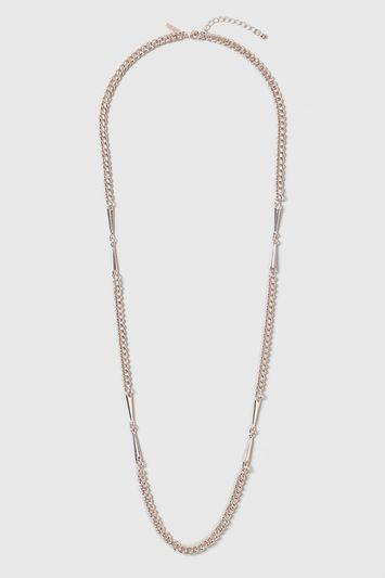 Topshop Bar Chain Necklace