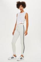 Topshop Slim Joggers With Side Stripe