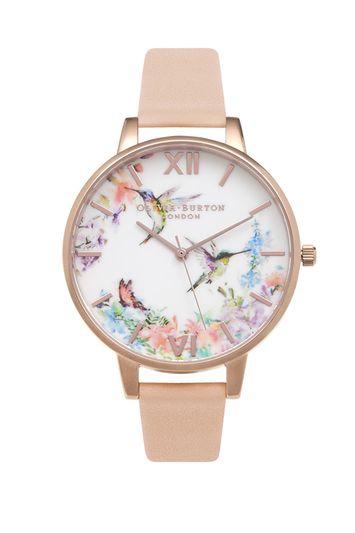Topshop *hummingbird Detail Watch By Olivia Burton
