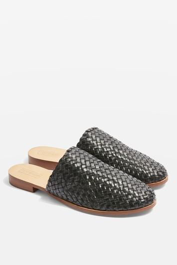 Topshop Kane Woven Flat Shoes