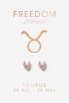 Topshop Aries Symbol Stud Earrings