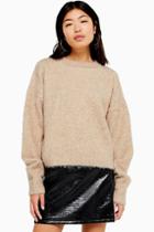 Topshop Brushed Sweater
