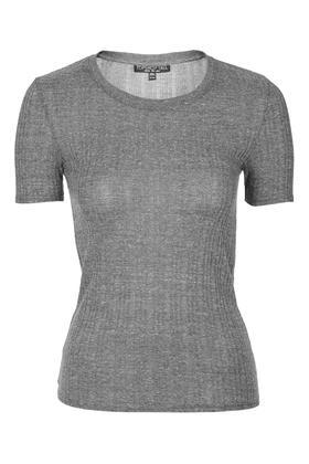 Topshop Tall Ribbed Tee