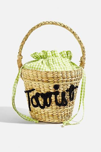 Skinny Dip *tourist Basket Tote Bag By Skinnydip