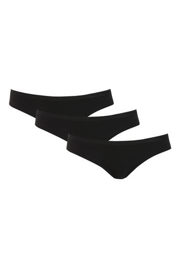Topshop X3 Cotton Mini Knickers Multipack