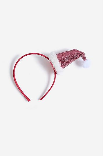 Topshop *christmas Santa Hat Alice Band