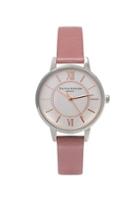 Topshop *rose Gold And Silver Watch By Olivia Burton