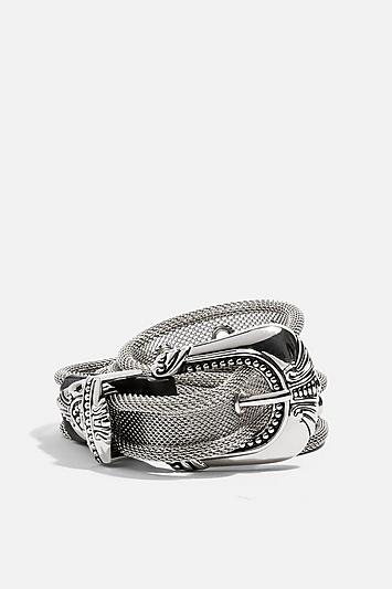 Topshop Mesh Western Belt