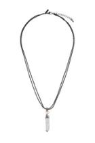 Topshop Semi-precious Shard Drop Necklace