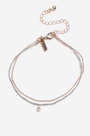 Topshop Freedom Finer Thread And Chain Bracelet Pack