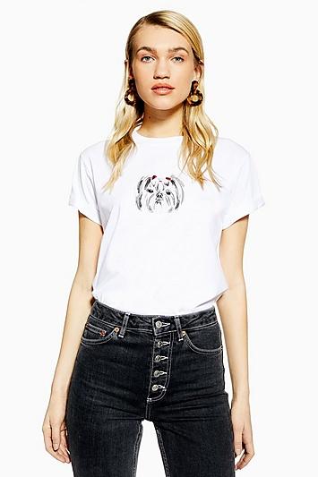Topshop Shih Tzu T-shirt