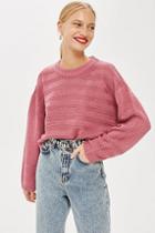Topshop Ottoman Cropped Jumper