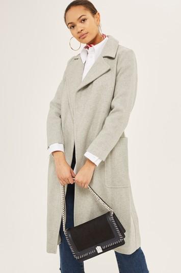 Topshop Chain Flap Shoulder Bag