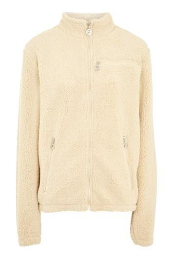 Topshop Sherpa Fleece By Fila