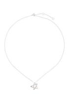 Topshop Sterling Silver Star Ditsy Necklace