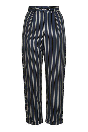 Topshop Mensy Stripe Peg Trouser