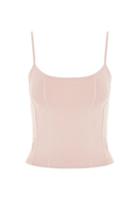 Topshop Corset Seam Camisole Top