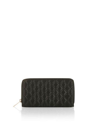 Topshop Nylon Zip Around Purse