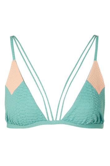 Topshop *arrow Bikini Top By Beach Riot