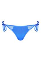 Topshop Wide Mesh Tieside Bikini Bottoms