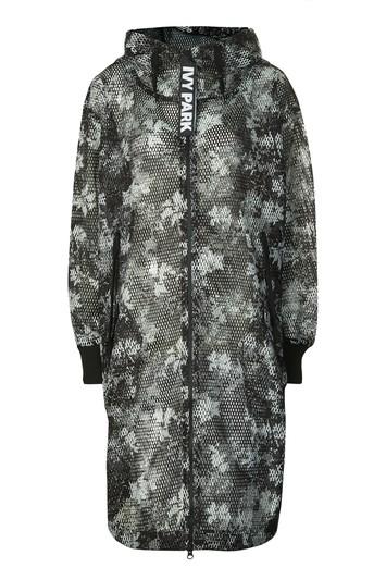 Topshop Floral Parka By Ivy Park