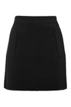 Topshop Tall Crepe Pocket Mini Skirt