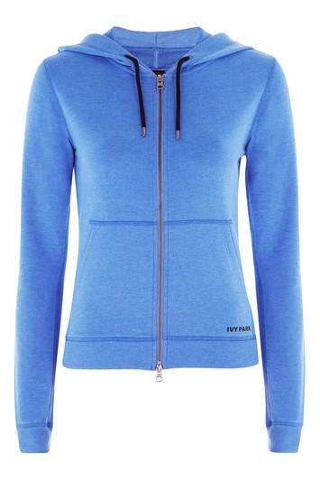 Topshop Peached Zip Thru Hoodie