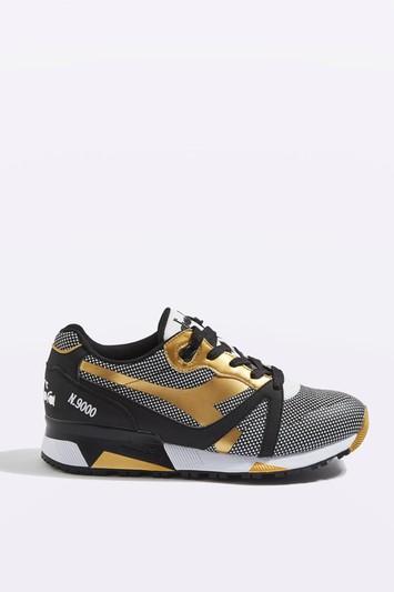 Topshop N9000 Arrow Trainers By Diadora