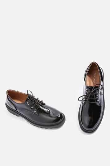 Topshop Flame Lace Up Shoes