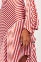 Topshop Stripe Knot Blouse By Boutique