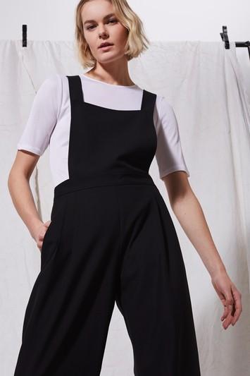 Topshop *pinny Jumpsuit By Boutique