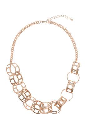 Topshop Circle Link Collar Necklace