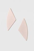 Topshop Matte Shield Earrings