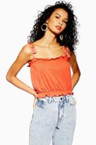 Topshop Tall Tassel Tie Camisole Top