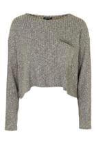 Topshop Slouchy Pocket Top