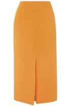 Topshop Split Front Midi Skirt