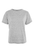 Topshop Petite Marl Short Sleeve T-shirt